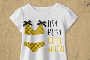 Itsy Bitsy Bikini Graphic By DesignedByGeeks Creative Fabrica