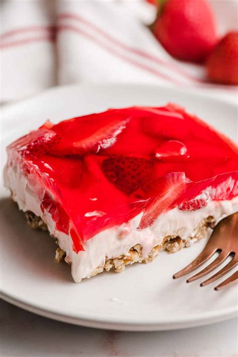Strawberry Cream Cheese Jello Salad Recipe