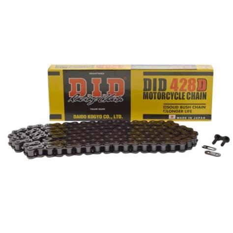 Łańcuch napędowy DID 428 D 120 otwarty z zapinką