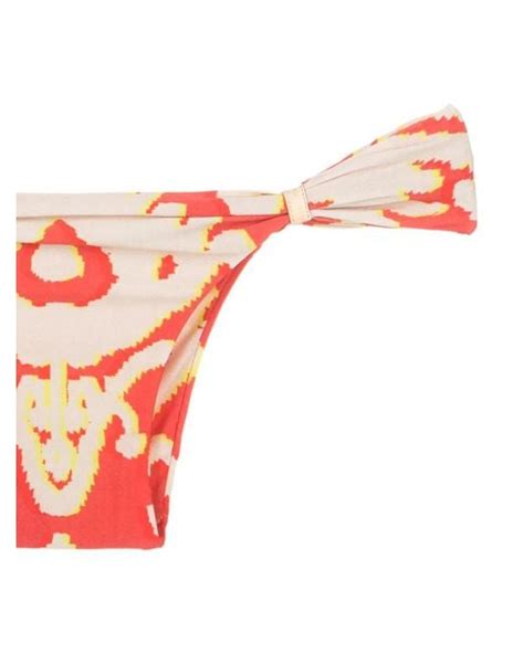 Lenny Niemeyer Turquia Graphic Print Bikini Bottoms In Pink Lyst UK