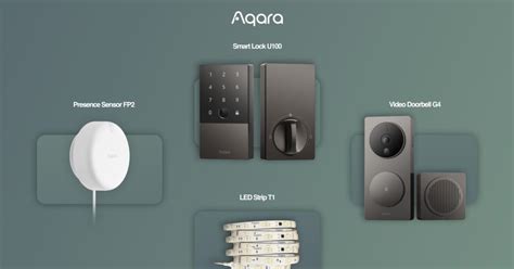 Aqara previews new HomeKit devices: smart door locks, led strips, and more