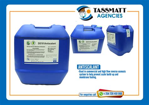 Antiscalant 25Kg - Tassmatt Agencies Limited