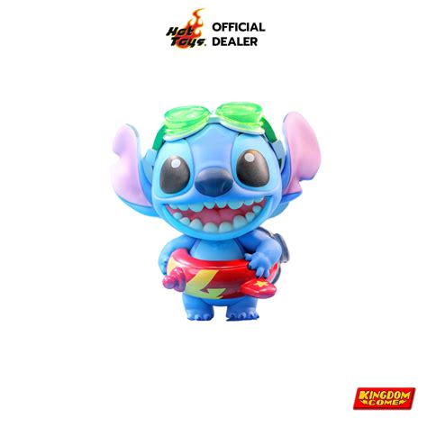 Hot Toys Blind Box ฟกเกอร ของสะสม CBX217 Stitch on Holiday Cosbi