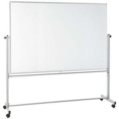 Offex Mobile Magnetic Large Whiteboard On Wheels, Free Standing Double ...