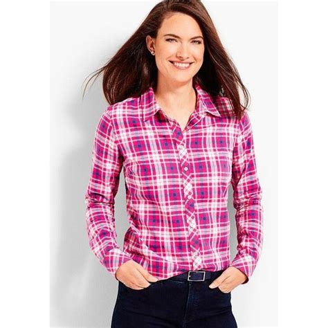 Talbots Women S The Classic Cotton Shirt Wonderland Plaid 89 CAD