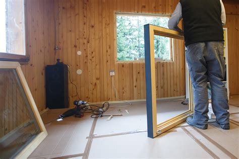 Fensterlaibung An Holzfassade Gestalten D Mmen