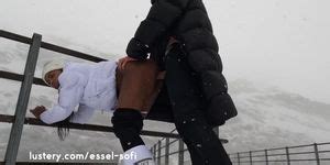 Amateur Ebony Model Fucks And Sucks In Blizzard Lustery Tnaflix