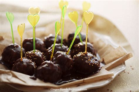 Трюфели из печенья ginger blonde LiveJournal