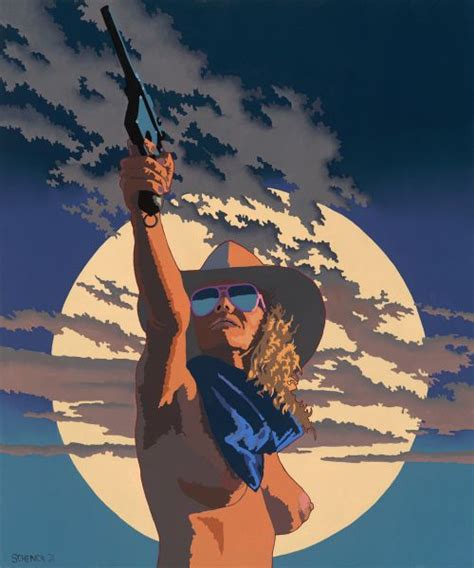 Billy Schenck A Shot In The Dark Visions West Contemporary Work