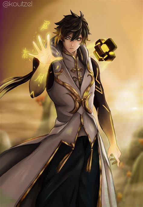 Morax Genshin Impact Zhongli Archon Outfit Official 109933