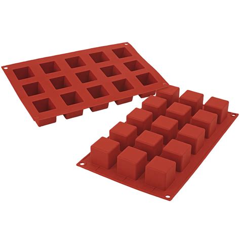 silikomart silicone cube mold