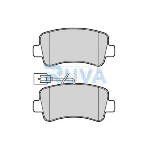 Fits Renault Master Vauxhall Movano Ruva Rear Brake Pads