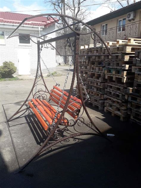 Кованые качели от производителя. Низкие цены. Купить недорого.