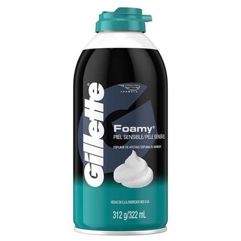 Gillette Espuma De Afeitar Foamy Sensitive 312 Gr Northpharm