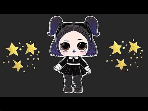 🖤ЧЕРНАЯ КУКЛА ЛОЛ ТЕМНАЯ СТОРОНА | lol dolls DUSK - YouTube