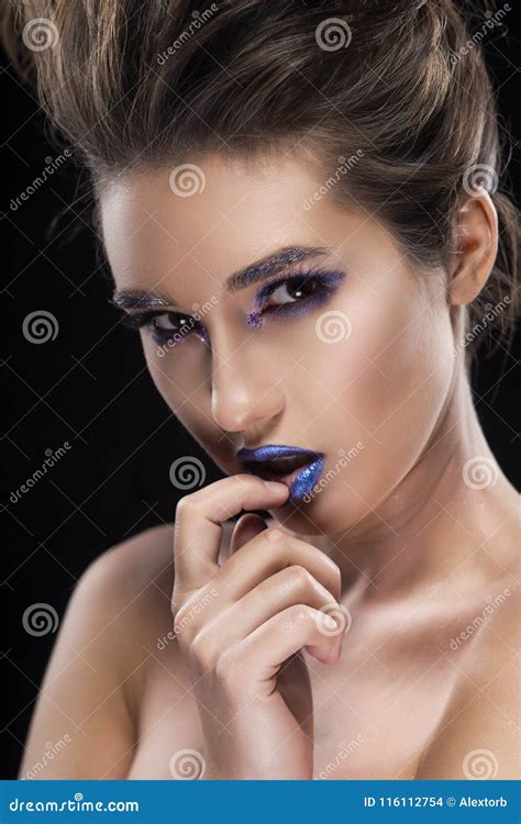 Beautiful Big Breast Asian Naked Shoulders Vanguard Conceptual Stock Photo Image Of Breast