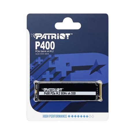 Patriot Announces Availability of P400 PCIe Gen4 x4 M.2 SSD