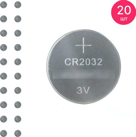 ФАZA Батарейка CR2032, Литиевый тип, 3 В - купить с доставкой по ...
