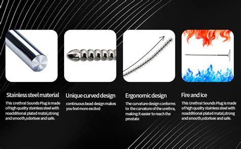 Amazon Stainless Steel Urethral Dilator Sound Sex Toys Catheters Sounds Adult Toy