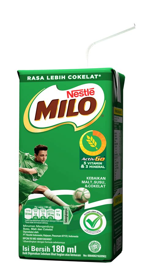 Produk Susu Milo Kotak UHT 180ml MILO Indonesia