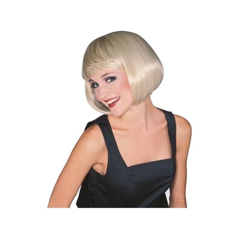 Perruque Blonde Courte Femme Luxe Baiskadreams