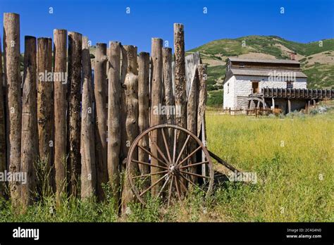 This Is The Place Heritage Park Salt Lake City Utah Usa North