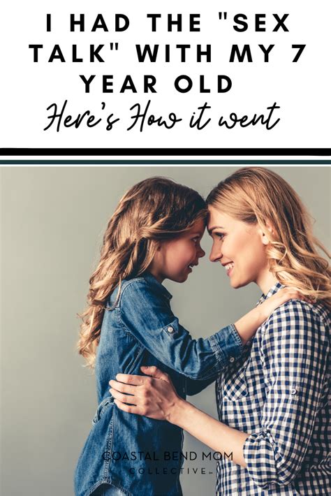 I Had The Sex Talk With Our Year Old