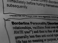 borderline personality disorder