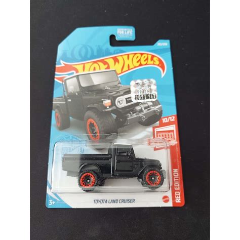 Hot Wheels Factory Sealed Toyota Land Cruiser Red Edition Ready Stock Shopee Malaysia