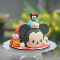 Disney Tsum Tsum Decorated Cake By Foxin Cakeland CakesDecor