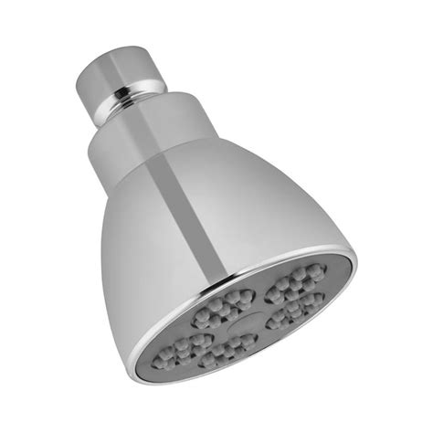 Essco Single Flow Overhead Showers Diamond Eos Chr 538rb Chrome On