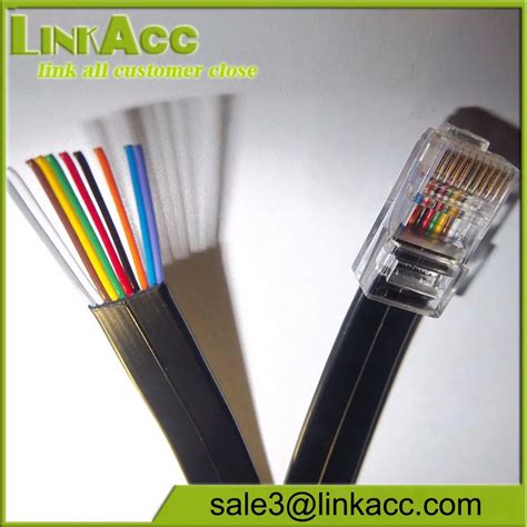 Rj50 Rj 48 10 Pin 10p10c Cable For Data Measurement Device - Buy Rj50 ...