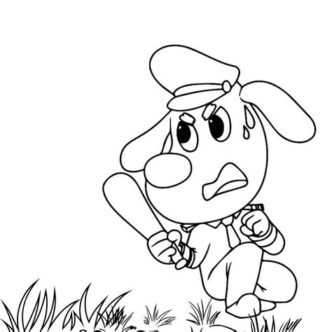 Desenho Detetive Labrador Para Imprimir - Desenhos de Detetive Labrador para Imprimir e Colorir