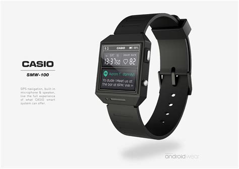 Casio • Smartwatch Concept On Behance