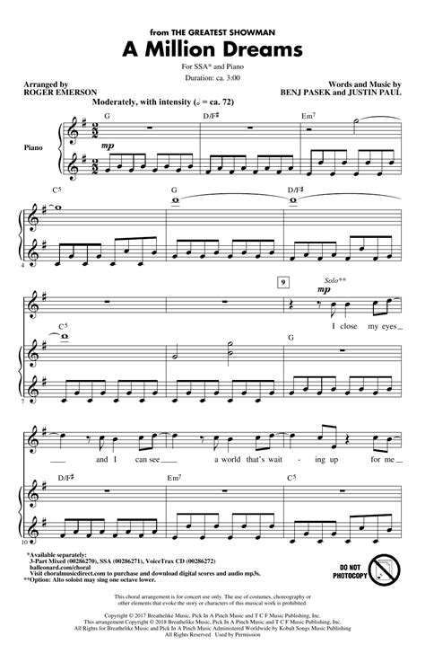 A Million Dreams Text The Greatest Showman A Million Dreams Lyric