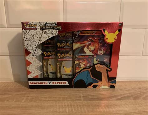 Coffret Dracaufeu De Peter 25ans Pokemon Beebs