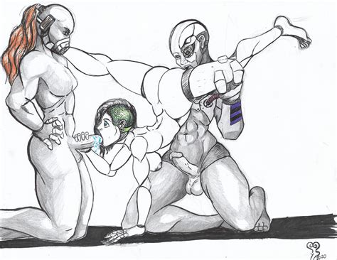 Cyberpunk Trio By SexyVolumMeUnclothed Hentai Foundry