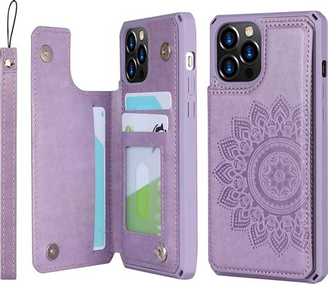 Amazon Jaorty Iphone Pro Max Wallet Case With Rfid Blocking