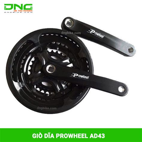 Giò dĩa xe đạp PROWHEEL Crankset AD43 Chính hãng | DNGBIKE