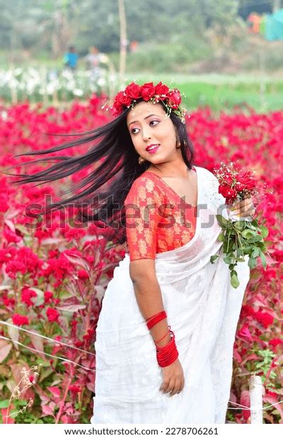 Beautiful Hot Sexy Indian Model Saree Stock Photo 2278706261 Shutterstock