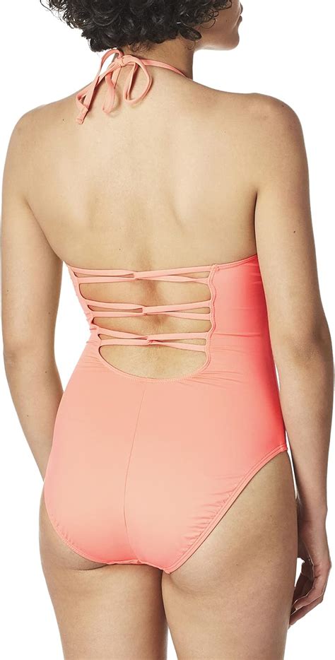 La Blanca Women S Standard Island Goddess Scoop Front Lingerie Mio One Piece Swimsuit At Amazon