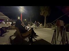 Monika Fox Came Naked To A Restaurant For Dinner And Then Went For A Walk Around The City At