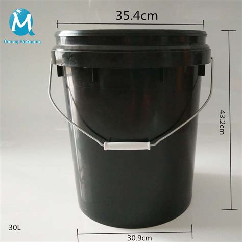 Wholesale Cheap Round Plastic Buckets Pails Qiming Packaging Lids