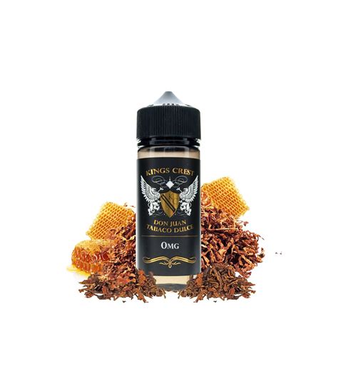 E Líquido Don Juan Tabaco Dulce 100ml Kings Crest
