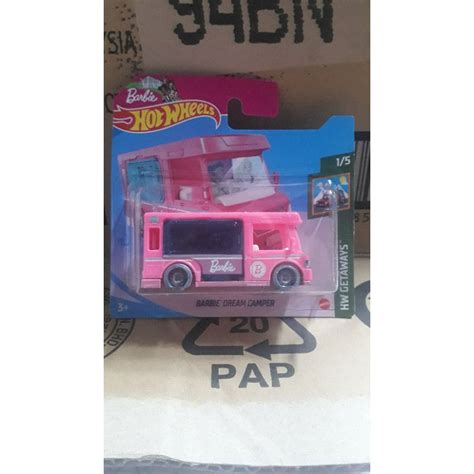 Hot Wheels Barbie Dream Camper Shopee Brasil