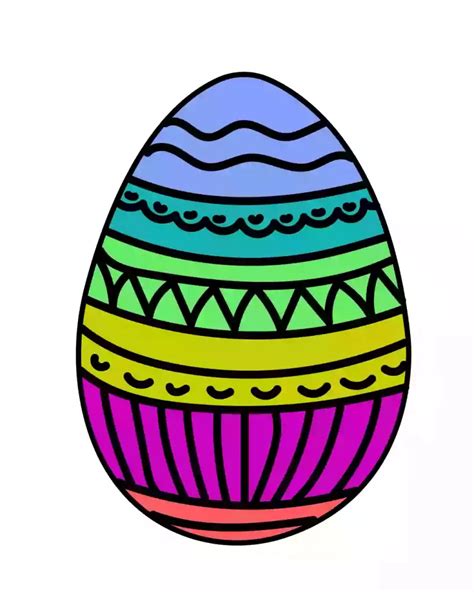 How To Draw An Easter Egg