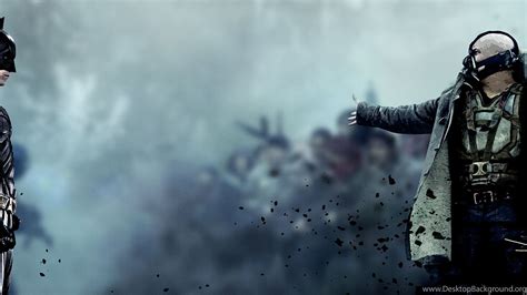 Batman Vs Bane Dual Screen Wallpapers Desktop Background