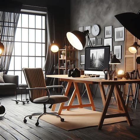 Premium Photo | Stylish photo studio