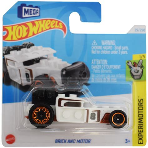 Hot Wheels Brick N Motor fehér kisautó 1 64 Mattel vásárlás a Játékshopban
