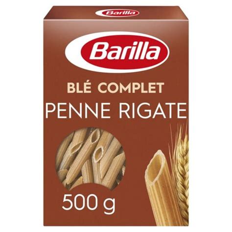 Barilla Pâtes penne rigate au ble complet integrale BARILLA